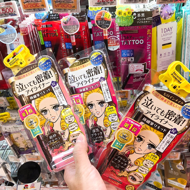 Bút Kẻ Mắt Dạng Lỏng Kiss Me Chống Thấm Nước