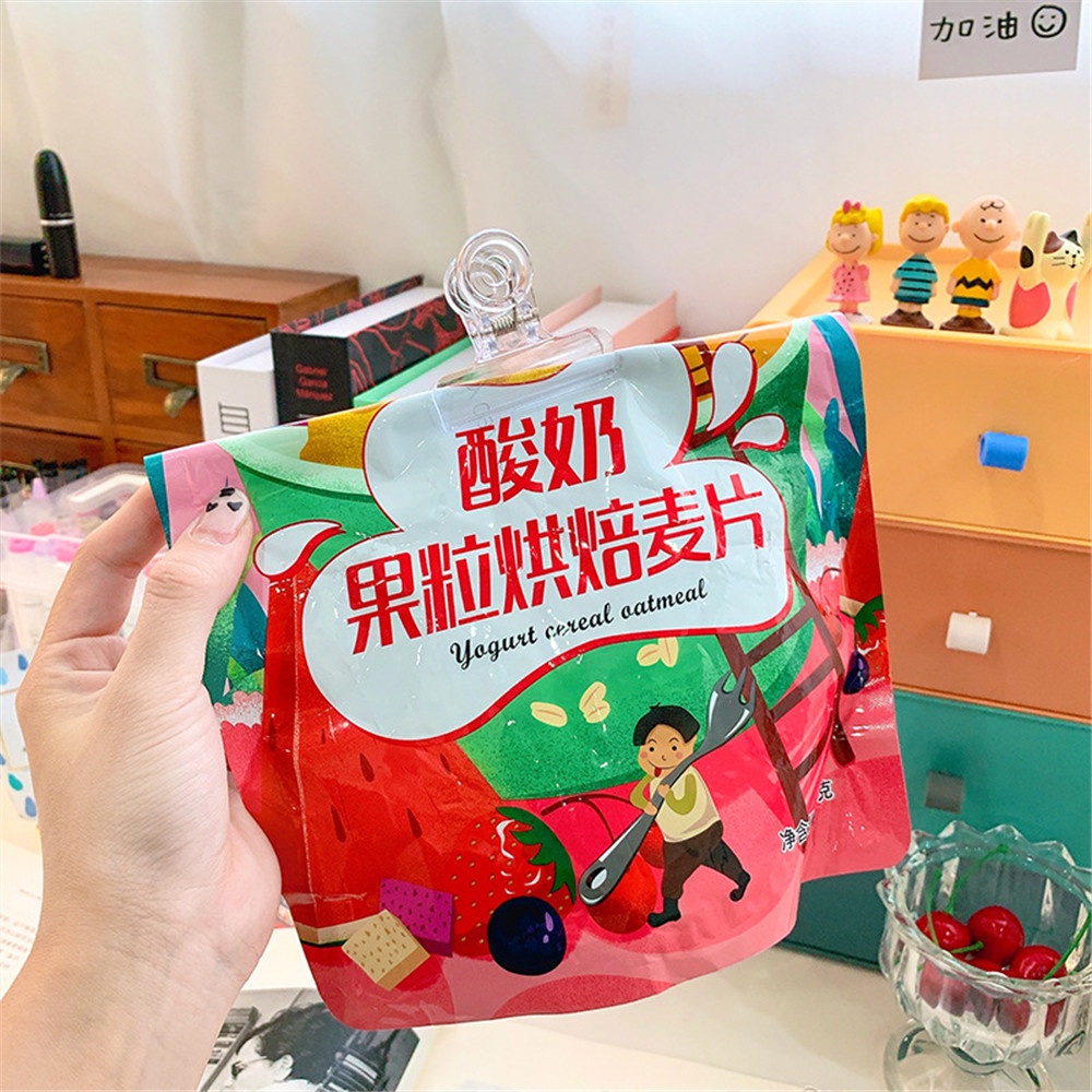 Bộ 4 Kẹp Giấy Trong Suốt Sáng Tạo