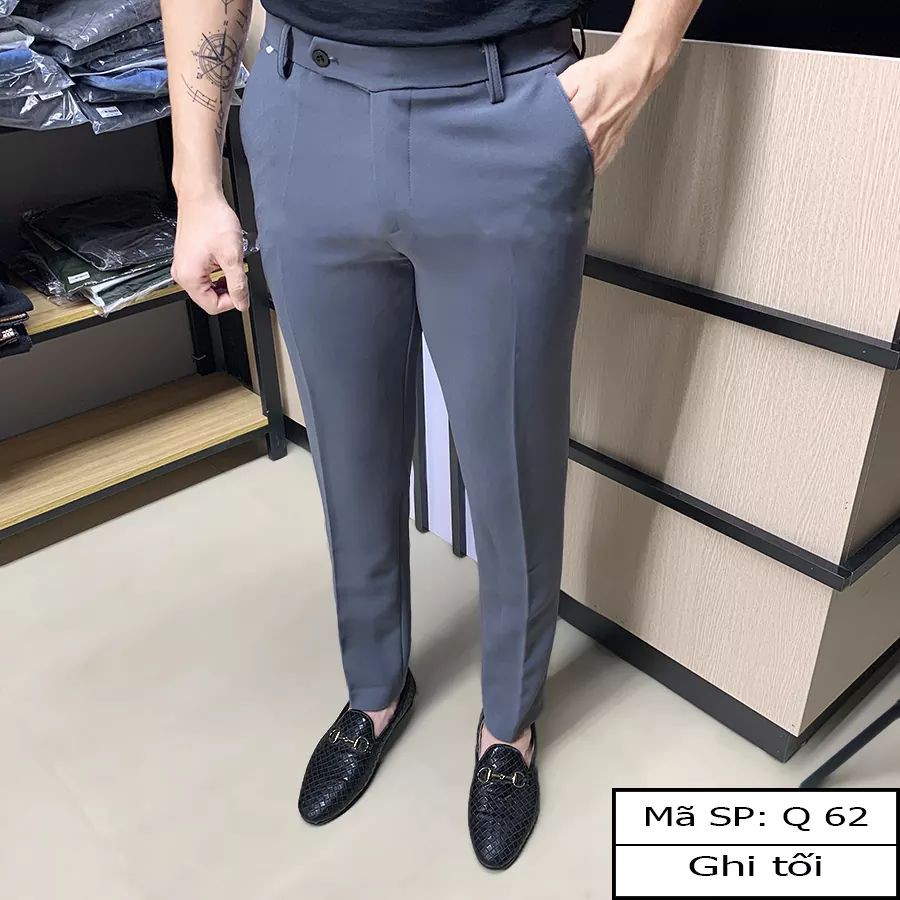 Quần tây nam dáng slimfit, chuẩn thiết kế hàn quốc, cực tôn dáng, lịch sự, trẻ trung | BigBuy360 - bigbuy360.vn