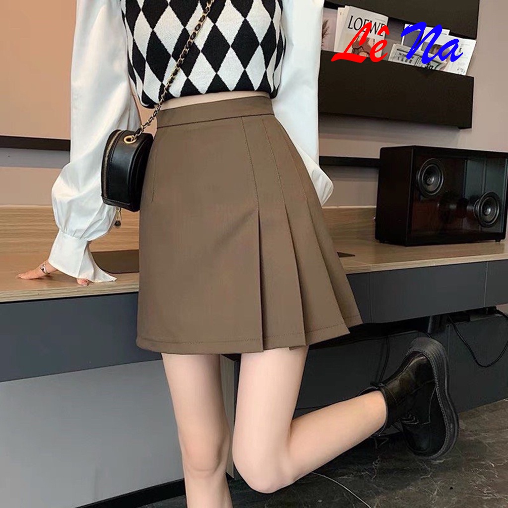 Chân Váy Vạt Chéo Dập Ly MÃ CV1 -Lê Na Chuyên Sỉ Lẻ