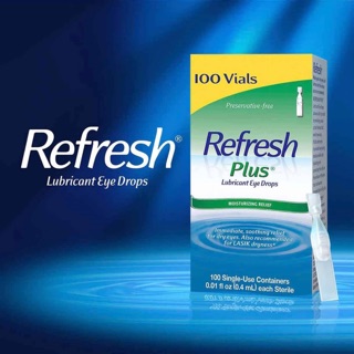 Nước mắt nhân tạo dạng ống REFRESH Plus Lubricant Eye Drops