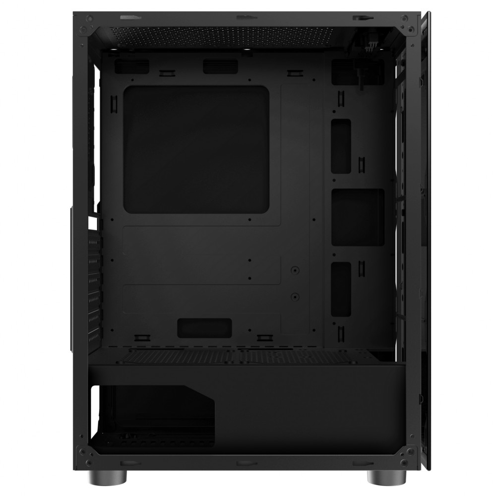 Vỏ Case XIGMATEK HERO 3F  - ATX, 2 SIDE TEMPERED GLASS, KÈM 03 FAN XIGMATEK X20F