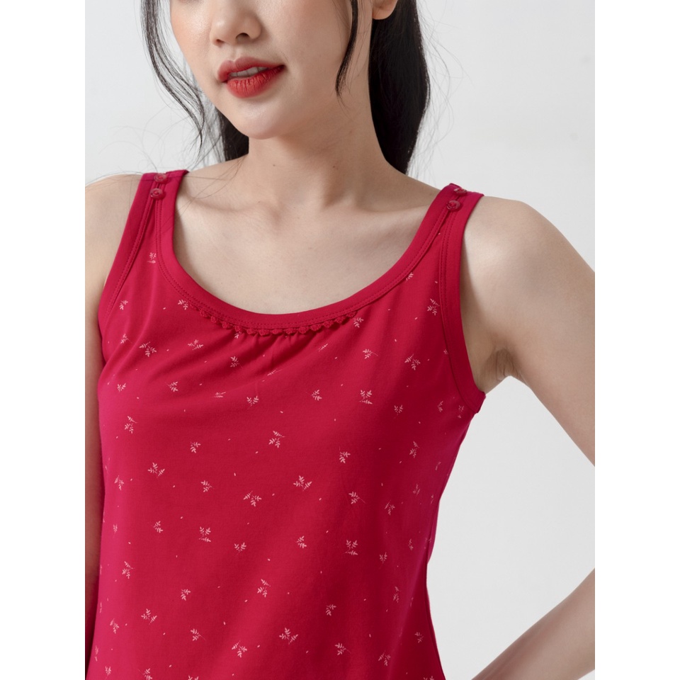 Bộ mặc nhà Wonner áo sát nách quần đùi 22103 Giá 295,000đ