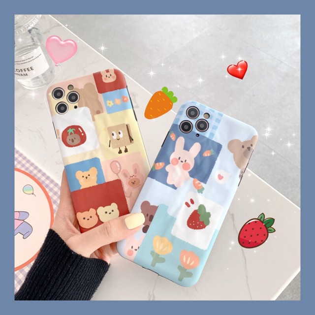 Ốp Lưng Hình Thú Gợn Sóng Cho Iphone