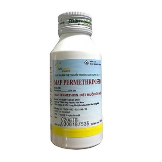 3 lọ Chế Phẩm Diệt muỗi sinh học Permethrin 55EC nhập khẩu