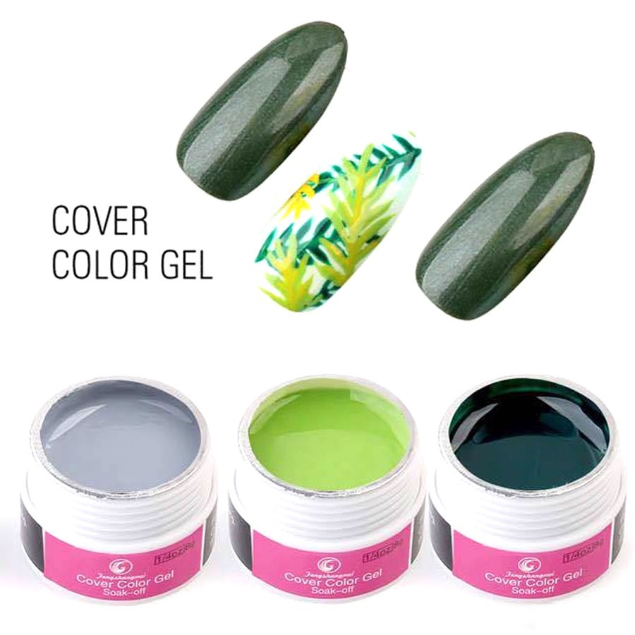 Set gel vẽ Fengshangmei 12 Màu NGHI THẢO