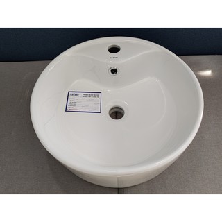 CHẬU LAVABO TRÒN TRẮNG 1008