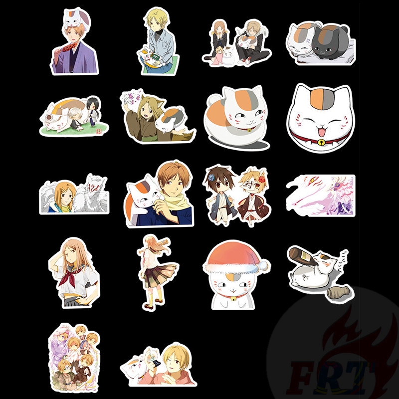 ❉ Natsume Yuujinchou Series 01 Stickers ❉ 50Pcs/Set Anime Natsume Takashi Madara DIY Fashion Mixed Luggage Laptop Skateboard Doodle Decals Stickers