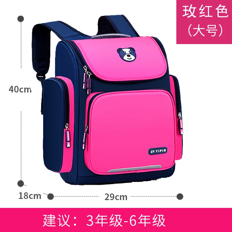 Balo gấu học sinh cấp 1 chống gù lưng thời trang