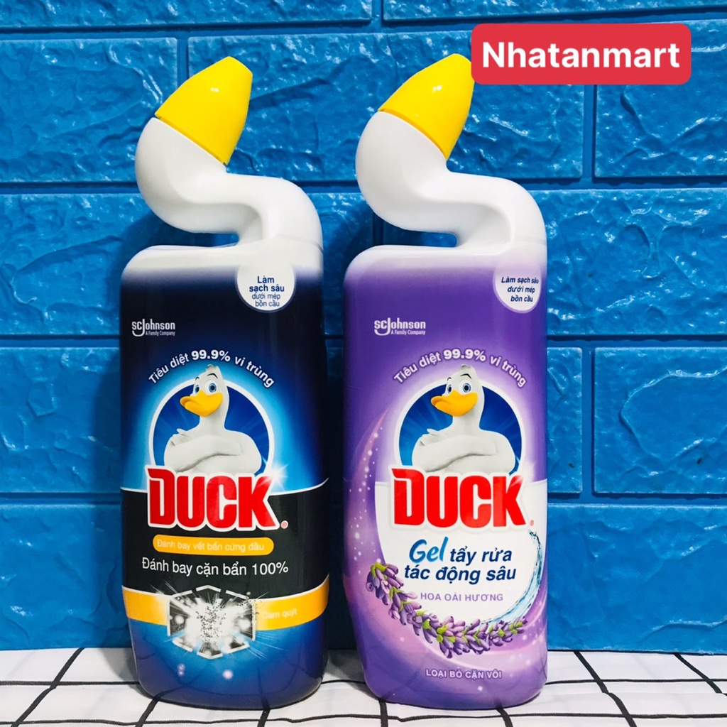 DUCK Tẩy Rửa Nhà Tắm Siêu Tẩy Pro 900ml ( CÓ VÒI)