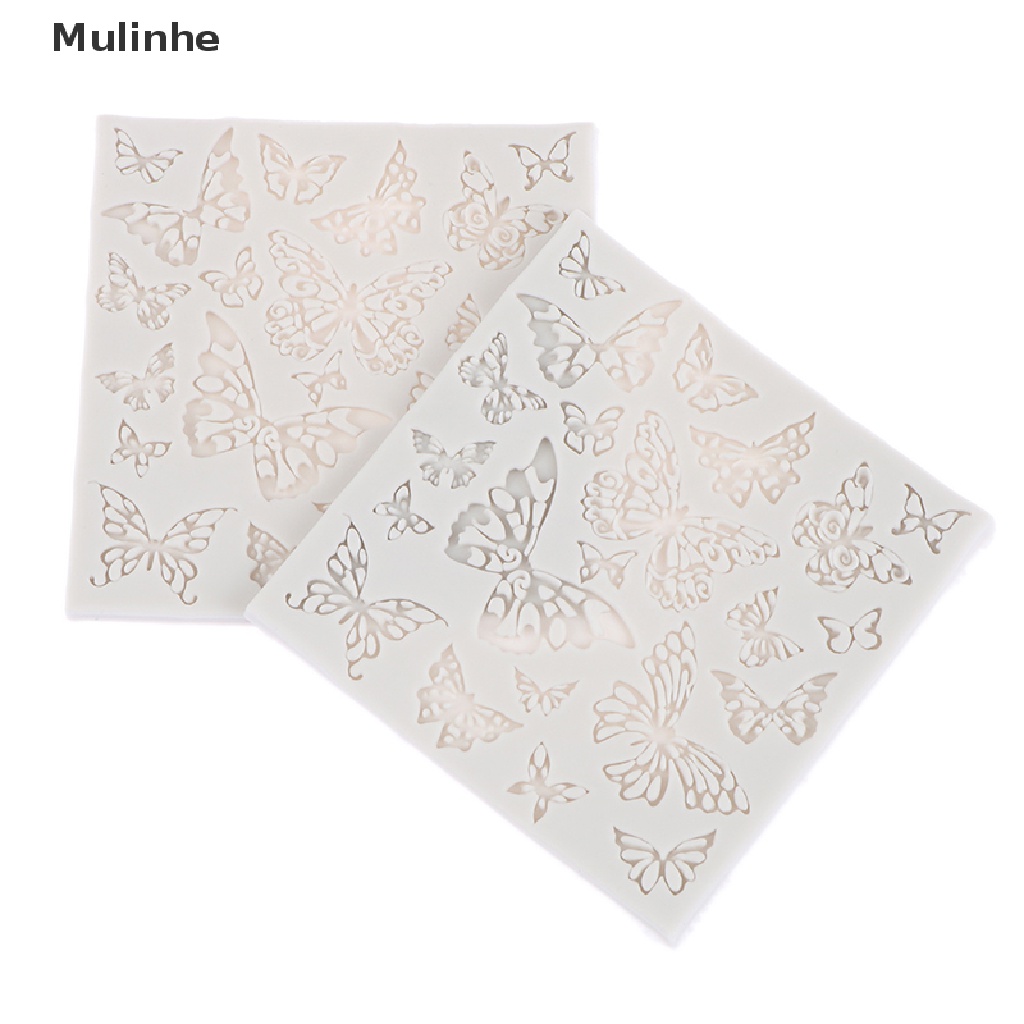 Khuôn silicone làm bánh hình bươm bướm