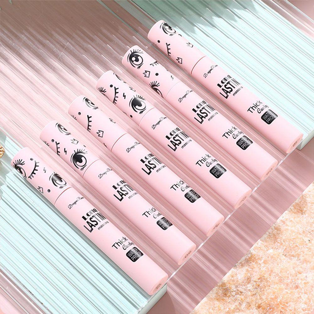 Mascara Trang Điểm Lông Mi 6 Màu Sắc Chống Nước Nhanh Khô