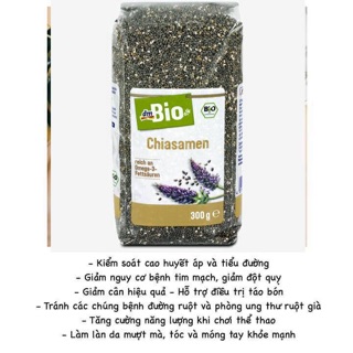 🇩🇪 HẠT CHIASAMEN BIO ĐỨC