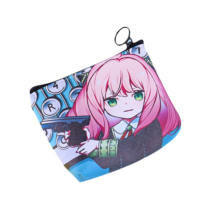 Ví Đựng Tiền Họa Tiết Hoạt Hình Anime Spy X Family Penny Anya Yor Forger Cho Học Sinh