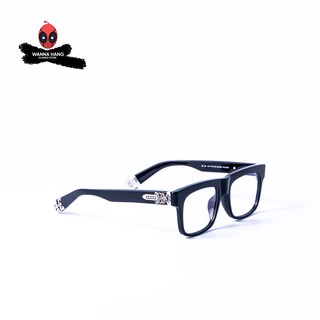 Gọng kính đẹp nhựa nam nữ Chrome Hearts chống tia UV cao cấp Wanna Hang SLUSS BUSSIN WHCH02