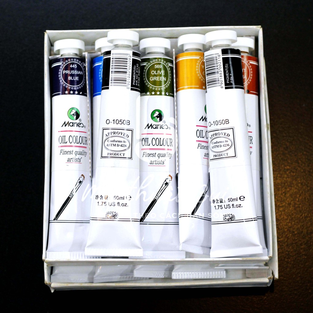 Combo Họa cụ vẽ Sơn dầu