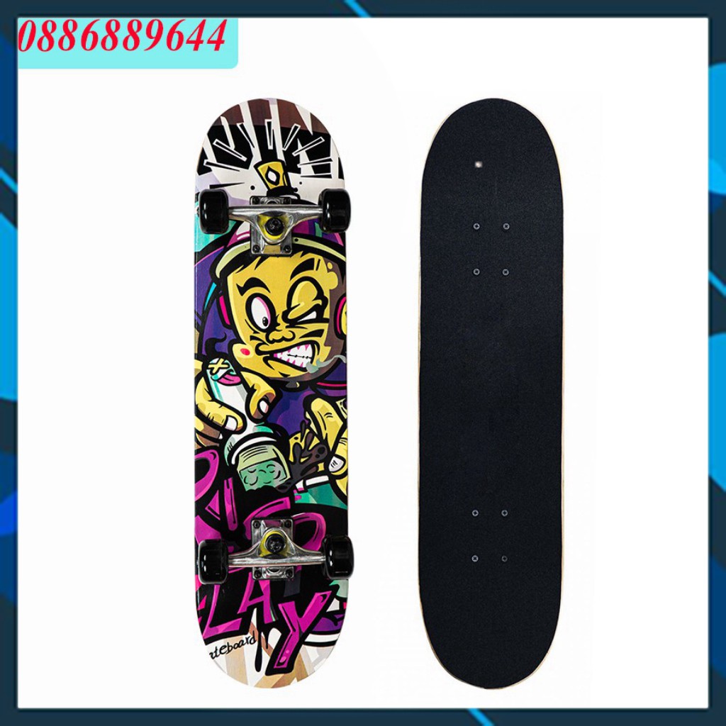 Ván Trượt Bensai Skateboard Ricky Star - Bensai 15 GiayPatinChoBe