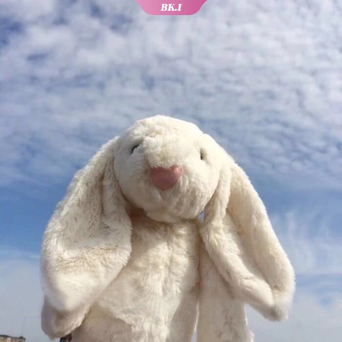 Thỏ đồ chơi nhồi bông dễ thương nhẹ nhàng phù hợp làm quà tặng trẻ em KU2