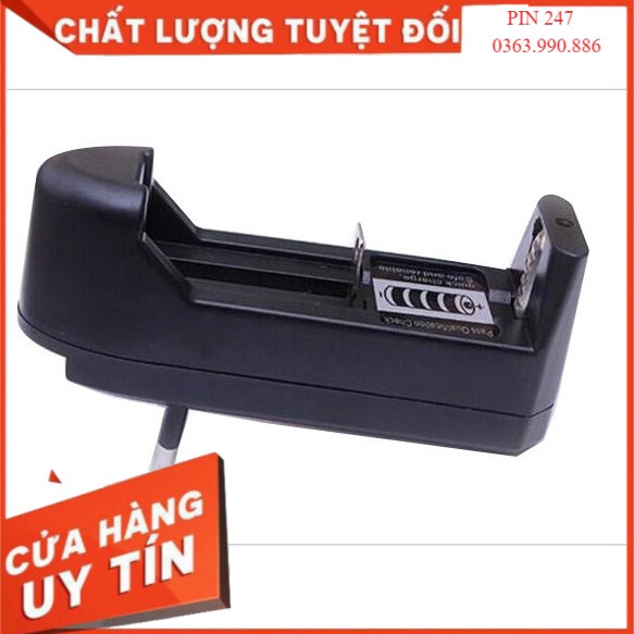 Hàng loại1 Sạc Pin Li-ion 3.7V 18650, 14500, 16340... (Có ngắt khi đầy)