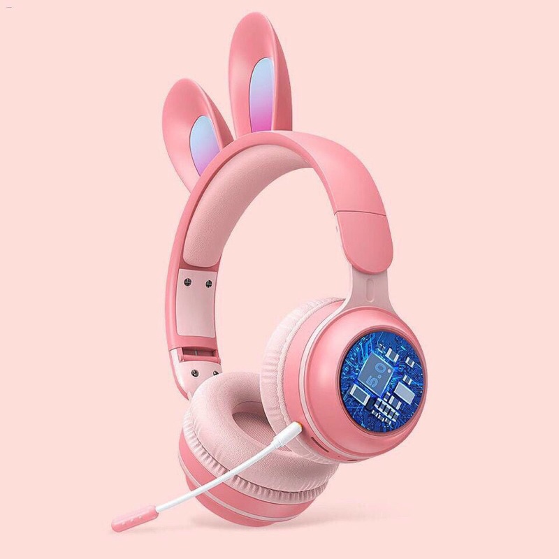 Tai Nghe Gaming Có Mic Thỏ Bluetooth Bản Nâng Cấp Của Tai Nghe Mèo Nghe Nhạc Cực Hay Chơi Game Cực Đã Bảo Hành 1 Năm