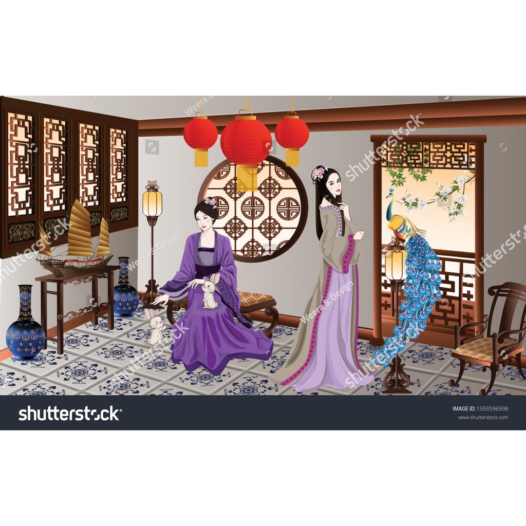 Tranh lụa 3d Hồng Kông Hoạt Hình Kích Thước 1,5m x 2m HKHH03