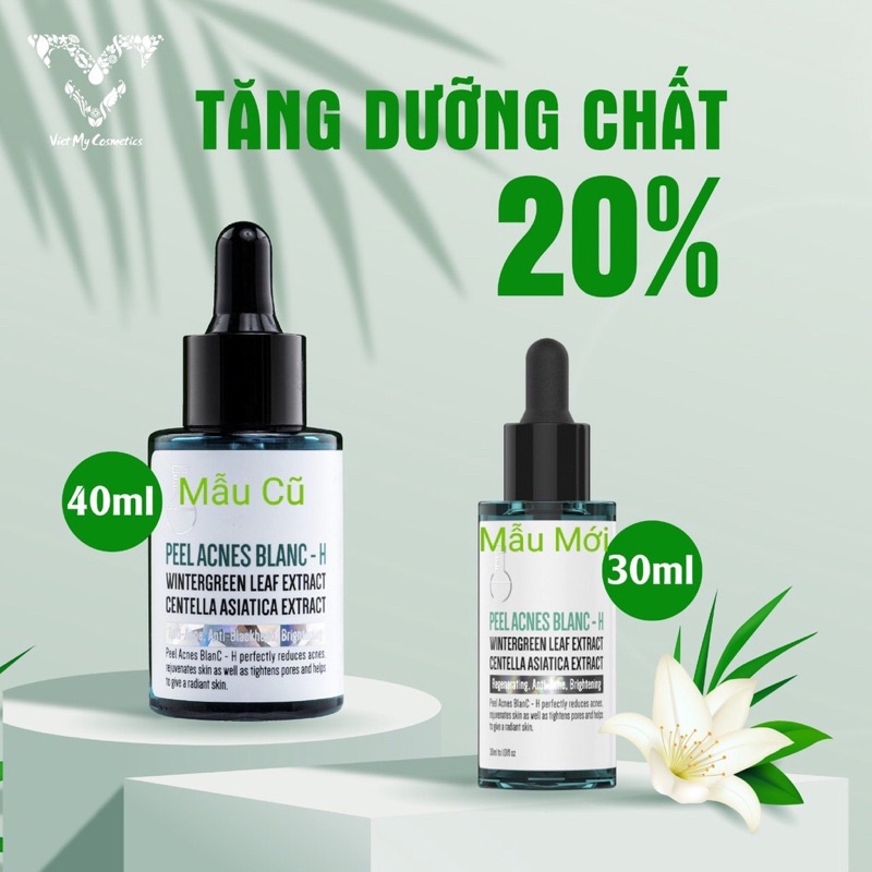 Serum mụn PEEL LỘC ĐỀ TỰ NHIÊN DETOXBLANC