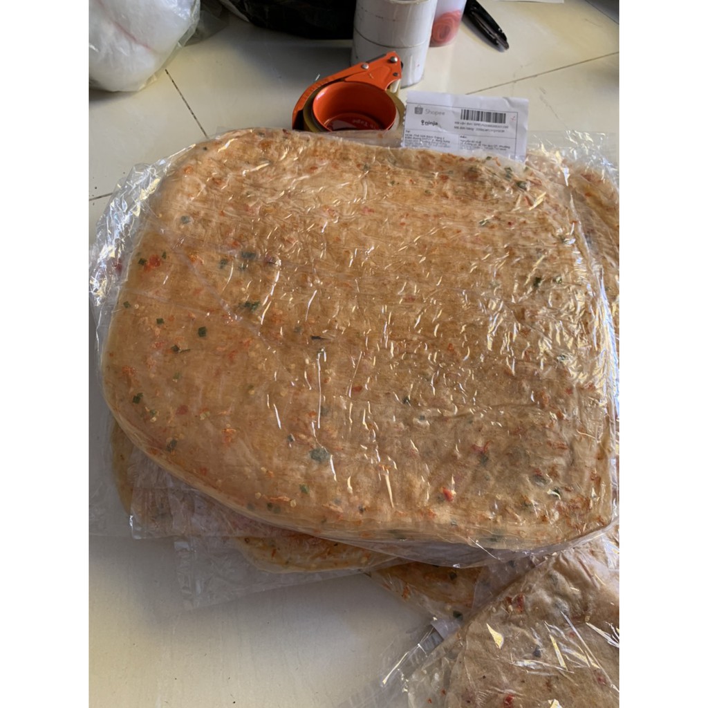 [Mã GROSALE2703 giảm 8% đơn 250K] (1.5 KG) Bánh tráng dẻo tôm thơm ngon đặc sản Tây Ninh chính gốc! ( 3 xấp ) | BigBuy360 - bigbuy360.vn