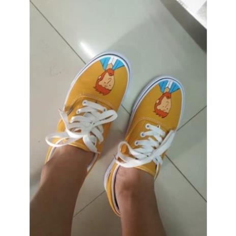 (Order) giày vải vẽ hình siêu cute : * [