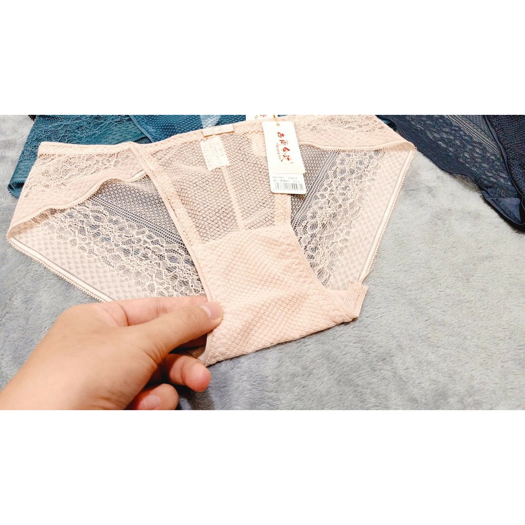 Quần lót nữ Combo 10 chiếc lót ren 097#  Kiểu dáng sexy, chất ren cao cấp.