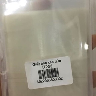 Giấy gạo gói kẹo