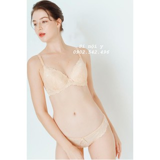 Áo Boya mỏng ren, 3 móc cài ( Có cúp A,B,C)