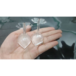 Trụ trưng bày bông tai bằng mica cao 5,5cm