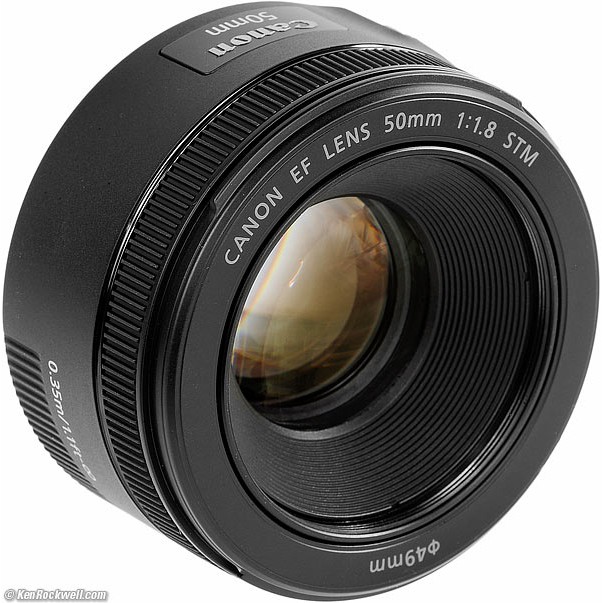 Ống kính Canon EF 50mm F/1.8 STM (Nhập khẩu chính hãng)