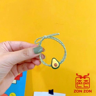 Buộc tóc, kẹp tóc, set kẹp tóc quả bơ cute