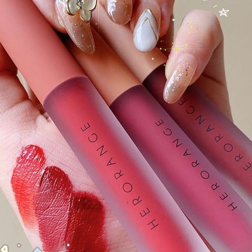 Hộp 3 son kem HeOrange nội địa trung cực đẹp