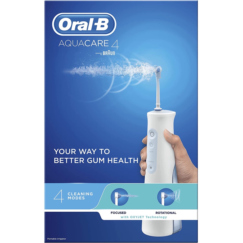 Tăm nước không dây ORAL-B AQUACARE 4 [Chính hãng]