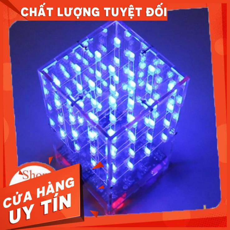 Led cube 3D 4x4x4 nhiều hiệu ứng