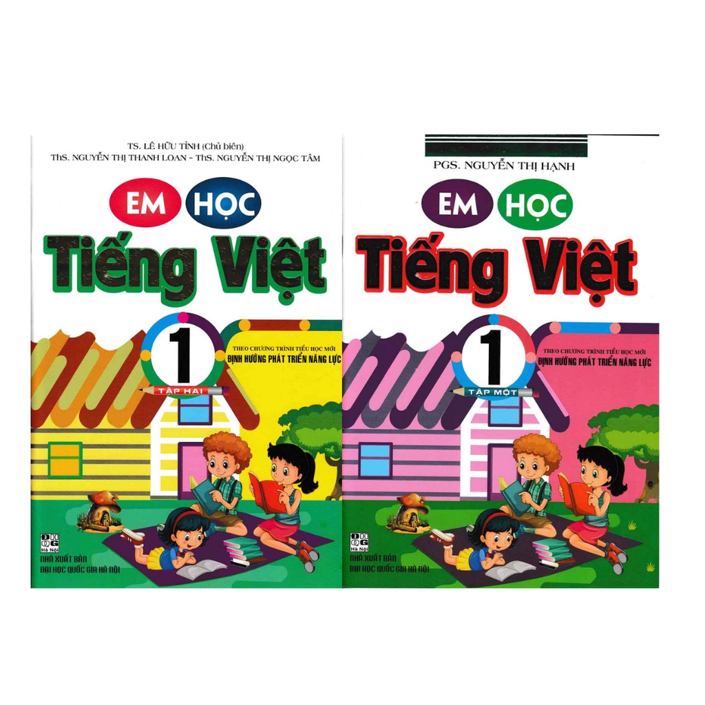 Sách - Combo Em Học Tiếng Việt Lớp 1 Tập 1 , Tập 2