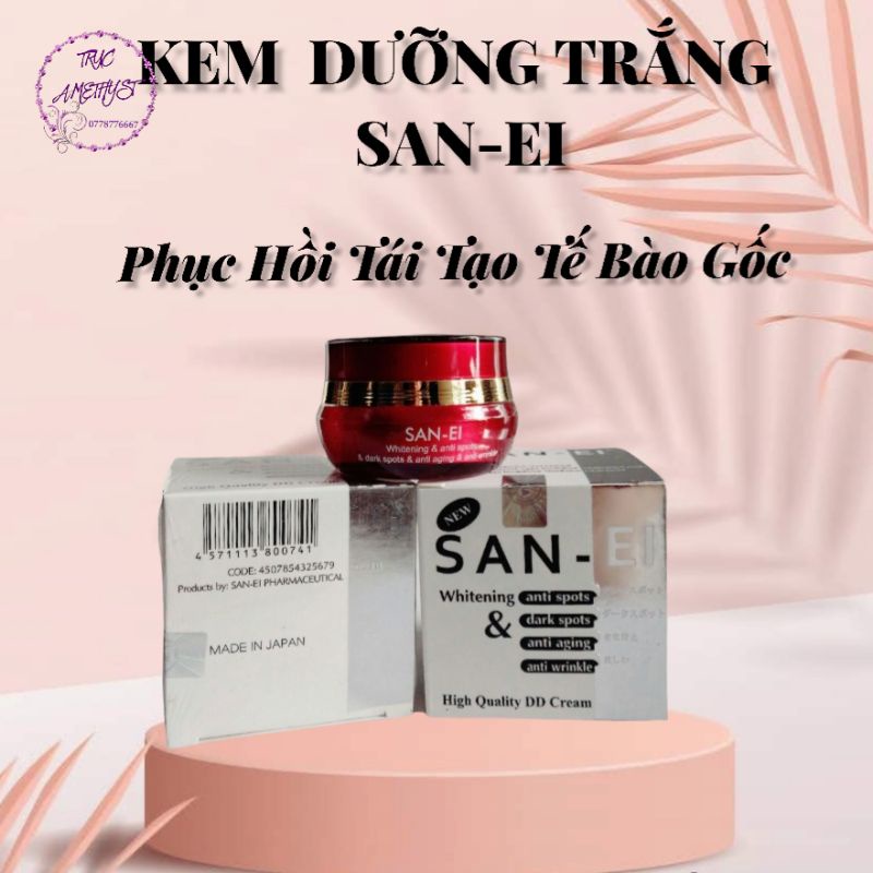 KEM DƯỠNG TRẮNG DA PHỤC HỒI VÀ TÁI TẠO TẾ BÀO GỐC SAN-EI