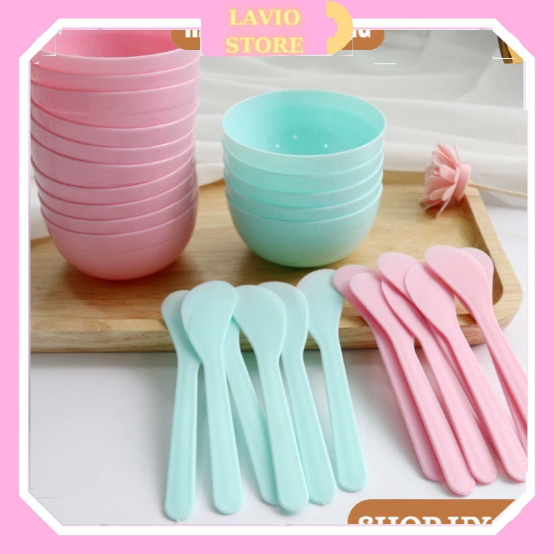 Bát Trộn Mặt Nạ, Que Trộn Mặt Nạ, Dụng Cụ Làm Mask 88134 Lavio Store