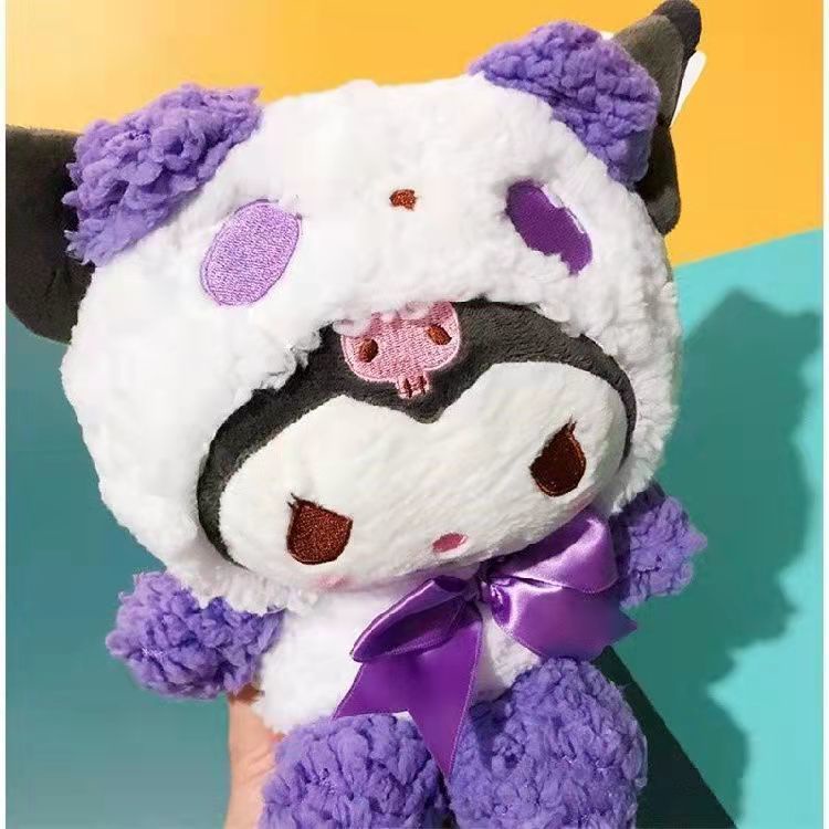 SANRIO Thú Nhồi Bông Hình Chú Chó Trong Gấu Trúc Kuromi Yugui Đáng Yêu