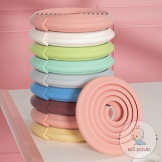 Xốp bọc cạnh bàn, góc bàn giữ an toàn cho bé, bọc cạnh dài 2m chất liệu cao su NBR mềm mại