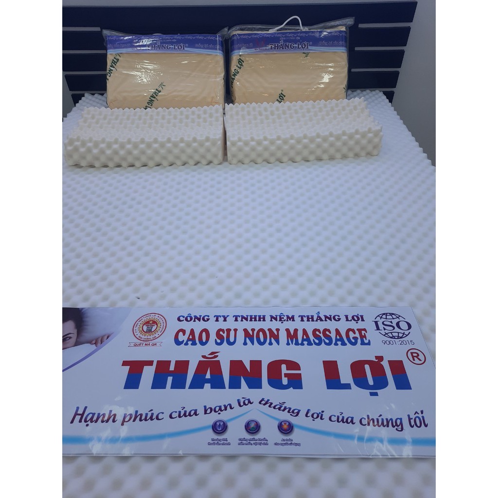 Nệm Cao Su Non Thắng Lợi Tính Năng Massage Giúp Cơ Thể Thoải Mái Khi Ngủ Bảo Hành 15 Năm Tận Xưởng Chính Hãng 100%