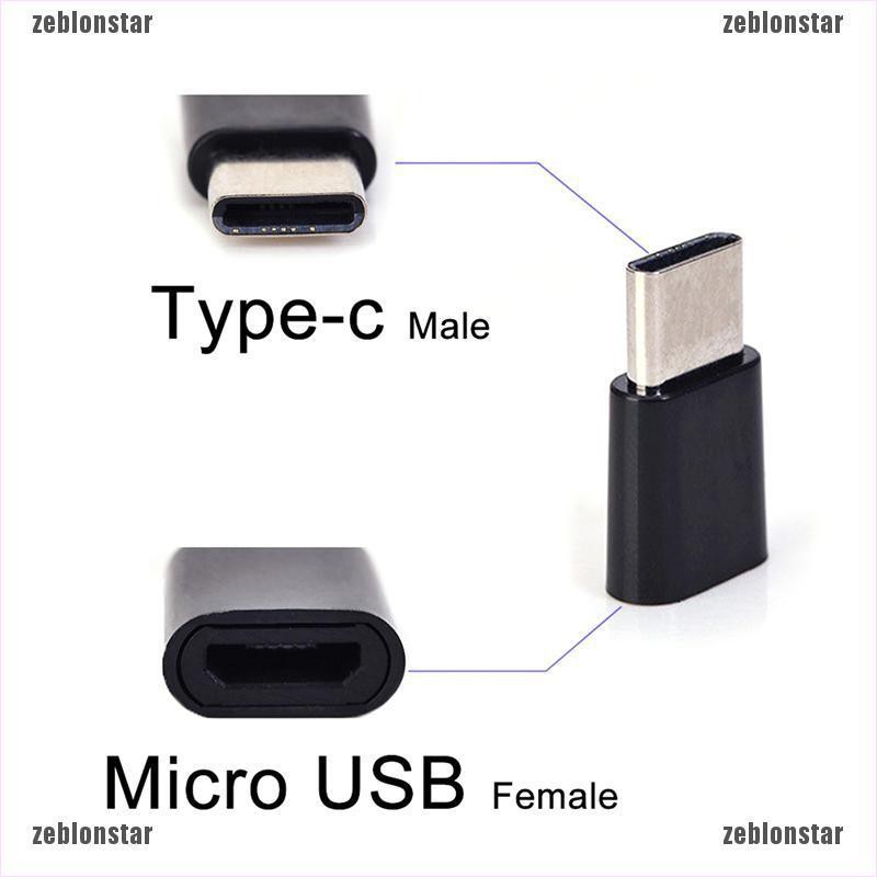 ❤star Đầu chuyển đổi cổng Micro USB sang type C ▲▲