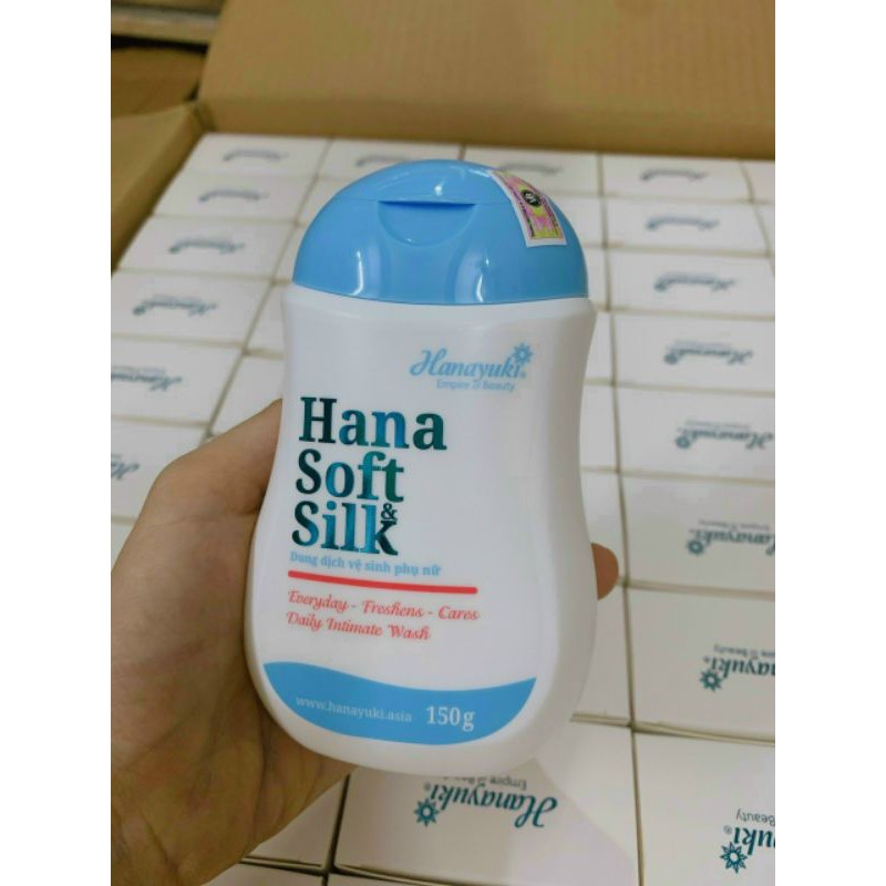 Dung dịch vệ sinh Hana Soft &amp; Silk 150gr