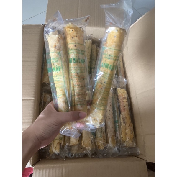 (Combo 5 cái) Bánh tráng cuộn anh Bảy Mập giòn tan ăn là nghiền!