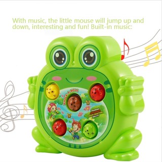 Đồ Chơi Đập Chuột Hamster Hình Ếch Con Cho Bé