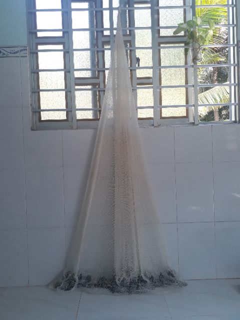 CHÀI CÁ BUNG CHU VI 9M LƯỚI NILONG CHÌ XÍCH TỐT