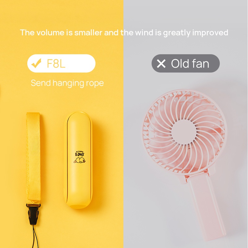 JISULIFE Quạt cầm tay đa chức năng Quạt cầm tay nhỏ 4800mAh Quạt sạc di động 3 trong 1 kiêm đèn pin và pin dự phòng