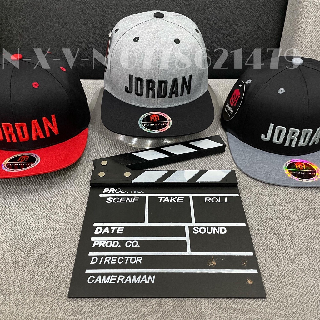 Mũ hiphop vá kết Jodan đơn giản - nhưng đậm chất phong cách trẻ trung hiện đại (Cap-Nón(Most))